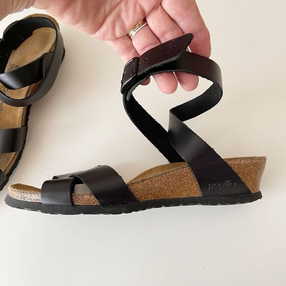 Birkenstock Papillio Lola Black Natural Leather 9/40. - Picture 7 of 13